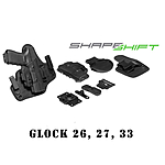 Aliengear Shapeshift Glock 26, 27, 33 Rechts